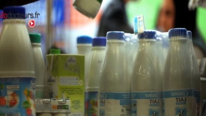 Le lait contaminé concerne la restauration collective