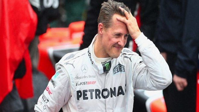 Michael Schumacher en phase de réveil progressif