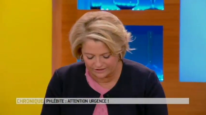 Vidéo : ''Phlébite : attention urgence !'', chronique du Dr Gérald Kierzek, urgentiste, du 26 mars 2014