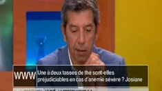 Le thé est-il déconseillé en cas d'anémie sévère ?