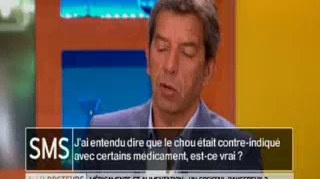 Le chou est-il contre-indiqué avec certains médicaments ?