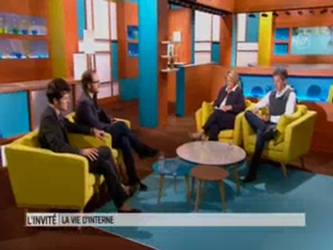Vidéo : Thomas Lilti et Vincent Lacoste dans ''Le magazine de la santé'' le 2 septembre 2014.