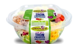 Retrait de salades de la marque Dessaint pour cause de listeria