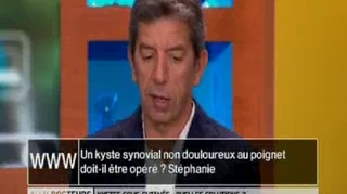 Un kyste synovial doit-il toujours être opéré ?