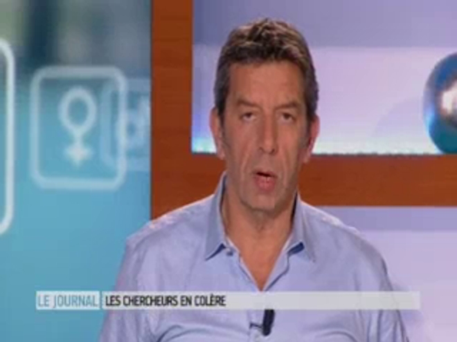 Image : Logo du mouvement ''Sciences en marche'' - Vidéo : entretien avec Nadège Bercovici, chercheuse à l'Institut Cochin et porte-parole de Sciences en marche