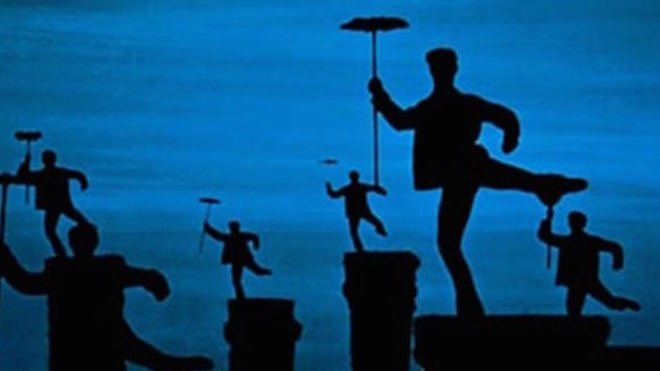 Faut-il sauver les feux de cheminées ? - Illustration : extrait du film ''Mary Poppins'' de Robert Stevenson, 1964 (tous droits réservés © Disney Pictures)