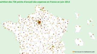 75% des urgences hospitalières disposent d'un poste d'accueil des patients