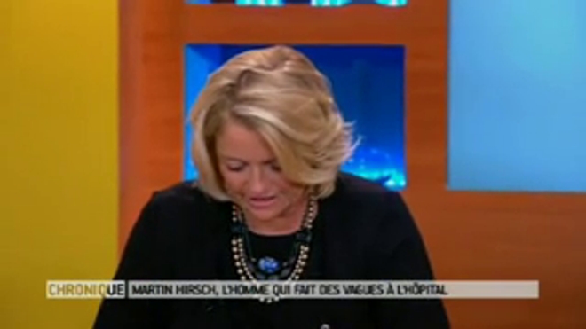 Martin Hirsch, l'homme qui fait des vagues à l'hôpital - La chronique d'Eric Lemasson, le 11 juin 2015, dans "Le magazine de la santé"