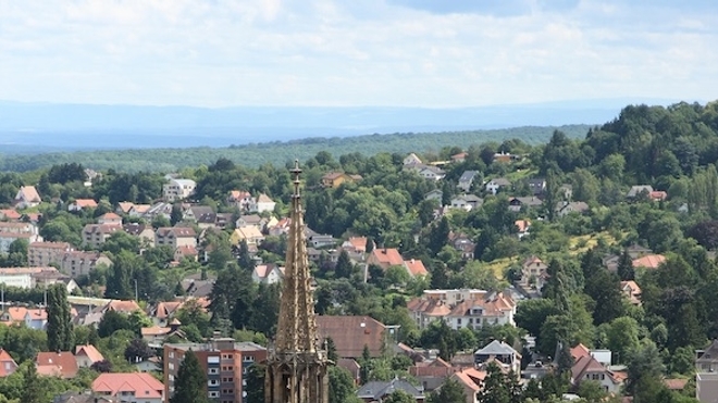 La commune de Thann, dans le Haut-Rhin (cc-by-sa Nicolas Sanchez)