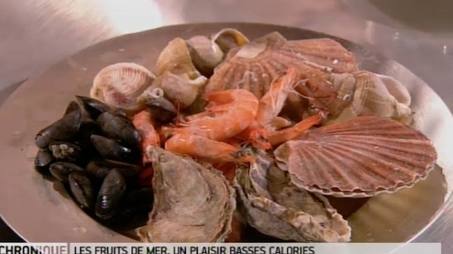 Recette : les fruits de mer, un plaisir basses calories