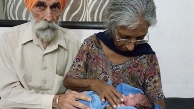 Inde : porter un enfant à 70 ans ?