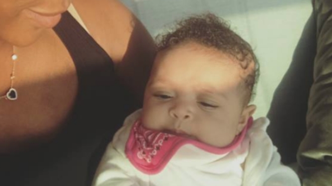 La fille de Serena Williams, Alexis Olympia, est née le 1er septembre 2017. Photo Twitter