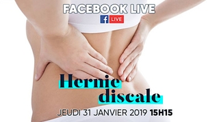 Hernie discale : les réponses à vos questions sur notre Facebook Live