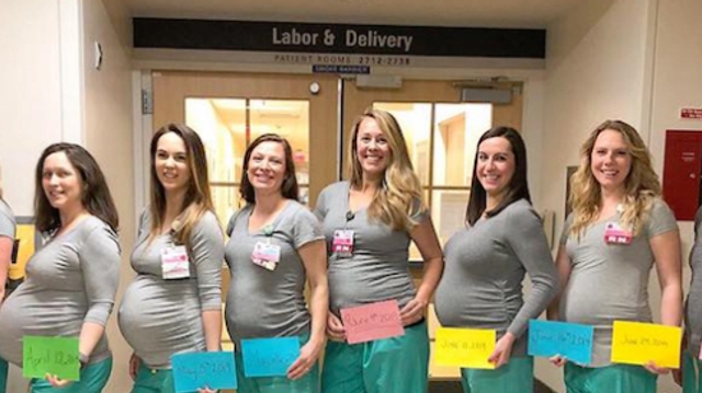 E.U : neuf infirmières enceintes dans le même service
