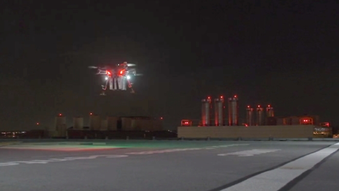 VIDEO - Un drone livre un rein pour une greffe avec succès
