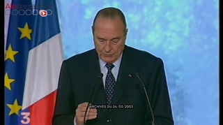 La lutte contre le cancer, l'un des objectifs de la politique santé de Chirac