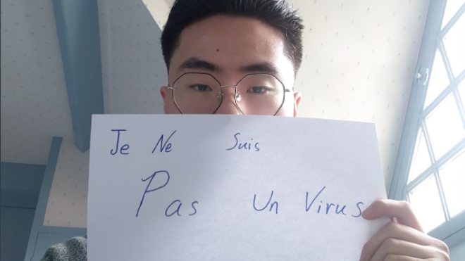 Chengwang a participé au hashtag #JeNeSuisPasUnVirus