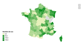 CARTE. Coronavirus : combien de cas ont été recensés dans votre département ?