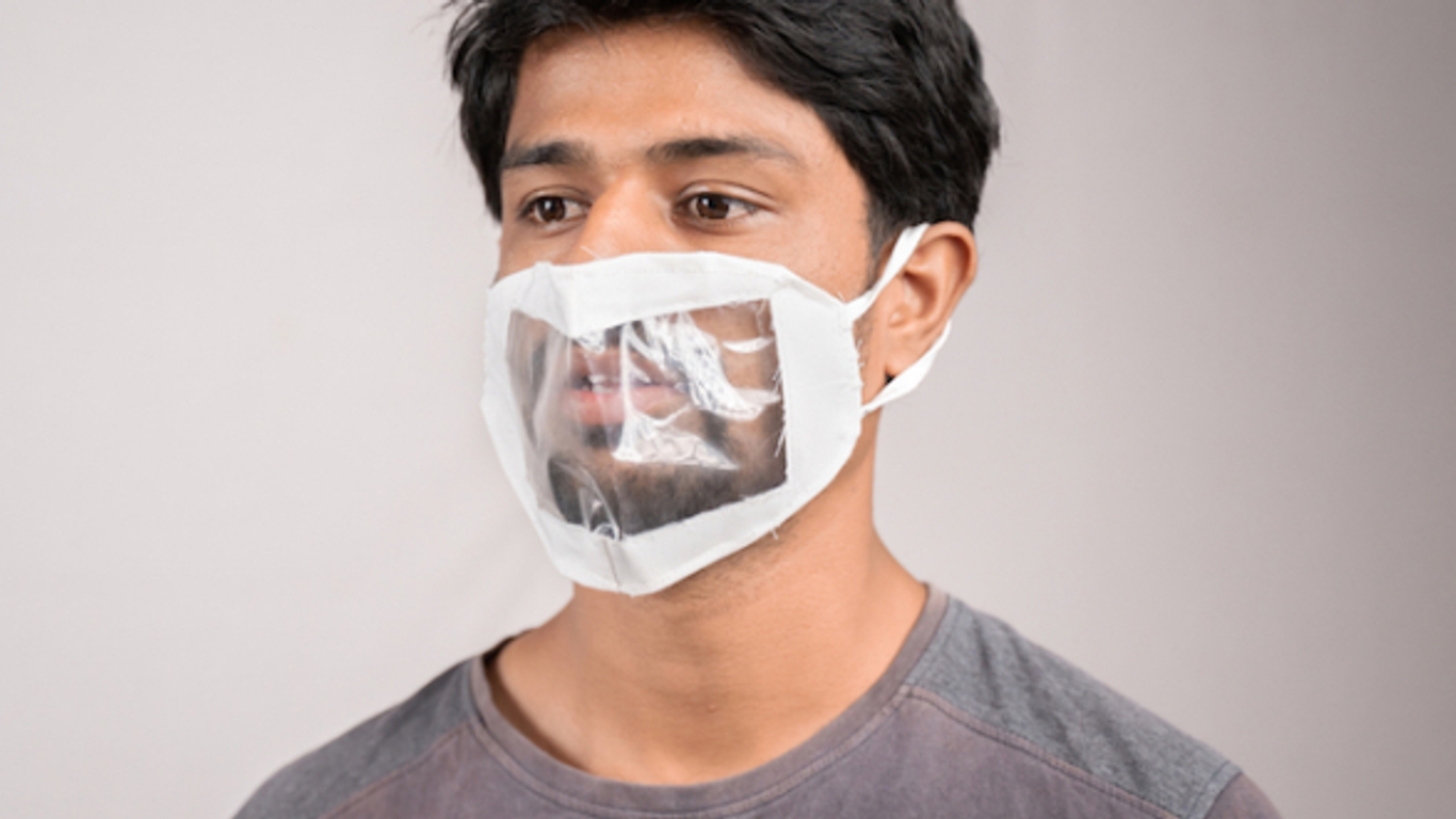 Masque toxique enseignant
