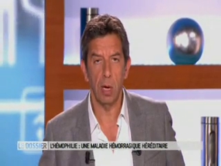 Marina Carrère d'Encausse et Michel Cymes expliquent l'hémophilie.