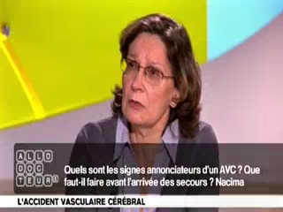 Le Dr France Woimant, neurologue à l'hôpital Lariboisière, explique les signes avant-coureurs de l'AVC
