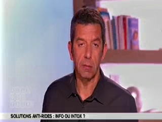 Marina Carrère d'Encausse et Michel Cymes expliquent les rides.