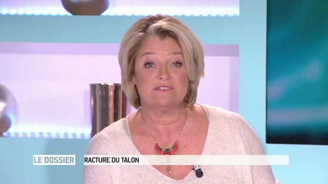 Marina Carrère d'Encausse et Antoine Piau expliquent la fracture du talon