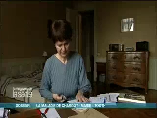 Françoise s'accomode depuis 30 ans des problèmes liés à la maladie de Charcot-Marie-Tooth
