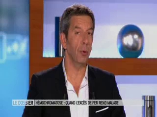 Benoît Thevenet et Michel Cymes expliquent l'hémochromatose.