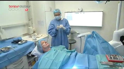 Comment s'effectue la pose d'implant dentaire ?