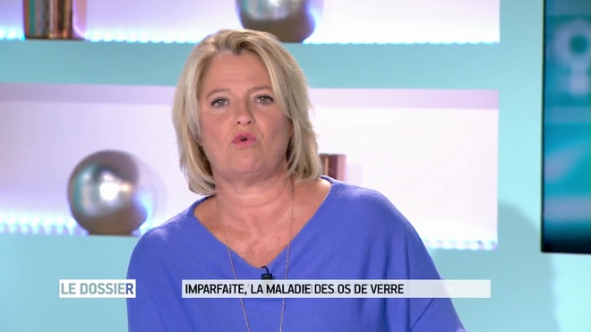 Marina Carrère d'Encausse et Antoine Piau expliquent l'ostéogenèse imparfaite