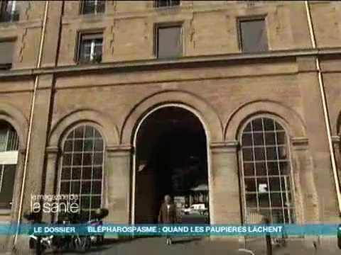 Jeannine doit régulièrement subir des injections de botox pour soigner son blépharospasme