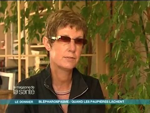 Catherine a recouvré la vue grâce à une opération de suspension palpébrale
