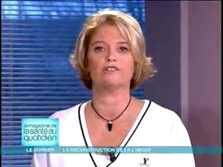 Marina Carrère d'Encausse et Michel Cymes expliquent la reconstruction de la langue.