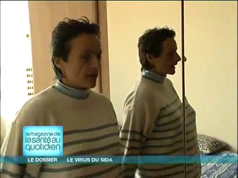 Christine est séropositive depuis 1991. Les traitements ont eu de lourdes conséquences sur son organisme.