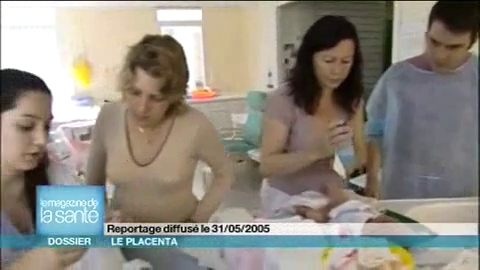 Si vous voulez voir un placenta de plus près, cliquez sur cette vidéo