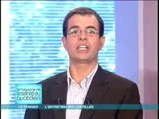 Michel Cymes et Benoît Thevenet expliquent le bon usage des lentilles.