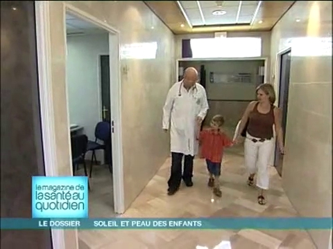 Sans crème solaire à indice élévé, la peau des enfants n'est pas assez protégée.