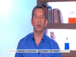 Marina Carrère d'Encausse et Michel Cymes expliquent l'utilisation des hormones de croissance.