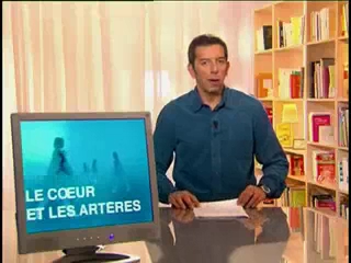 Michel cymes décrit le cœur et les artères.