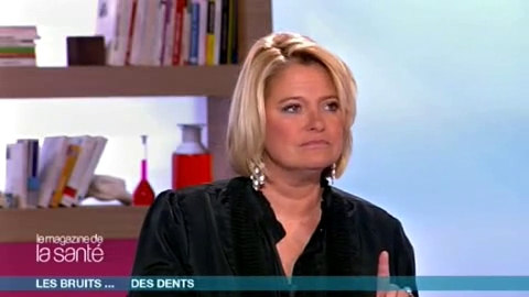 Marina Carrère d’Encausse et Michel Cymes expliquent les bruits des dents.