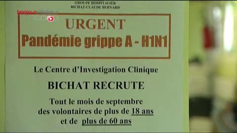 Les test cliniques avant le lancement de la campagne de vaccination contre le virus A (H1N1)