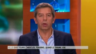 Marina Carrère d'Encausse et Michel Cymes expliquent les Troubles Musculo-Squelettiques (TMS).