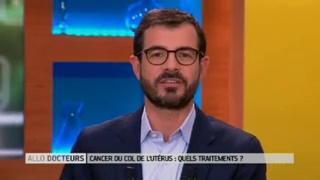 Marina Carrère d'Encausse et Benoît Thevenet expliquent le cancer du col de l'utérus.