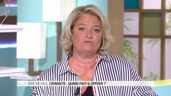 Marina Carrère d'Encausse et Antoine Piau expliquent la cataracte