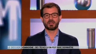 Marina Carrère d'Encausse et Benoît Thevenet expliquent l'hémangiome.