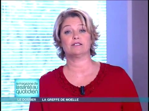 Marina Carrère d’Encausse et Michel Cymes expliquent la greffe de moelle osseuse.