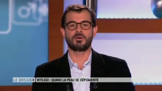Marina Carrère d'Encausse et Benoît Thevenet expliquent le vitiligo.