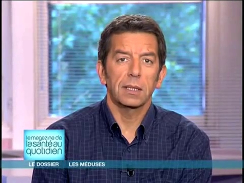 Marina Carrère d’Encausse et Michel Cymes décrivent les espèces de méduses en France.
