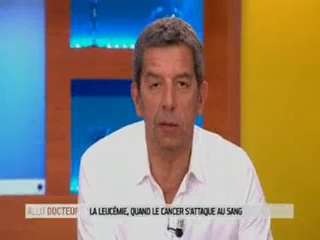 Marina Carrère d'Encausse et Michel Cymes présentent la leucémie.